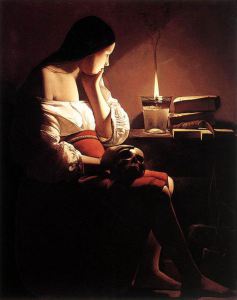 Magdalene with the Smoking Mirror, Georges De La Tour, 1640